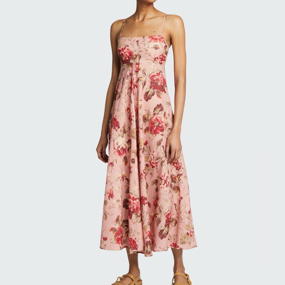 Zimmermann floral midi dress